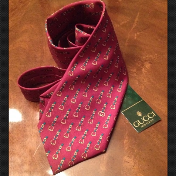 Gucci Other - SOLD—GUCCI Equestrian Silk Necktie Italy NWT!!!